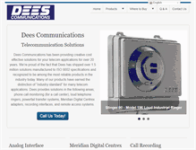 Tablet Screenshot of dees.com